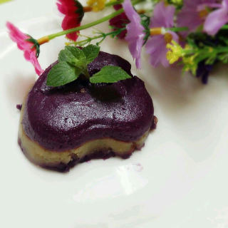 板栗紫薯糯米糕
